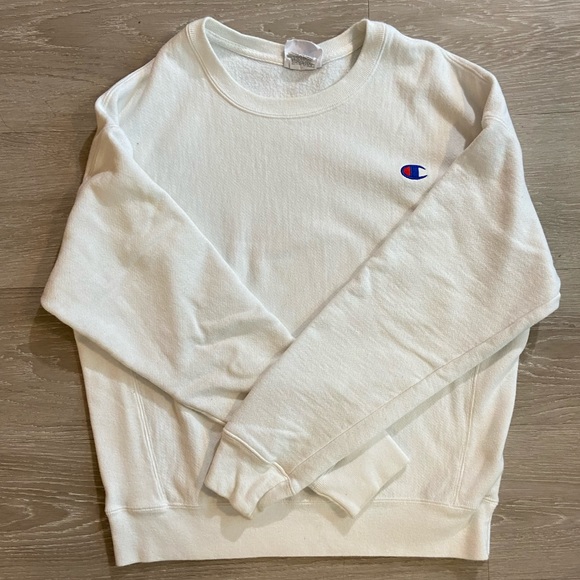 Champion Reverse Weave Logo Ribbed Sweater - Picture 4 of 4